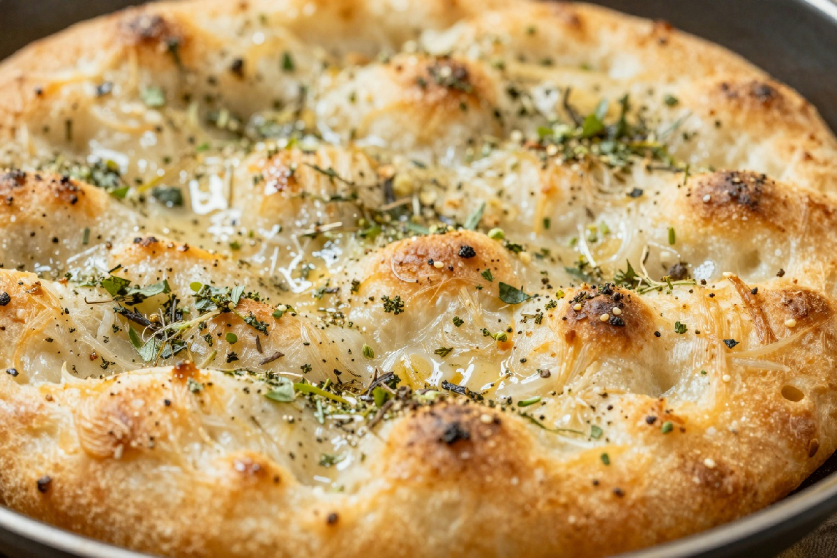 Preparazione della focaccia cotta in padella: un metodo semplice per un pane gustoso
