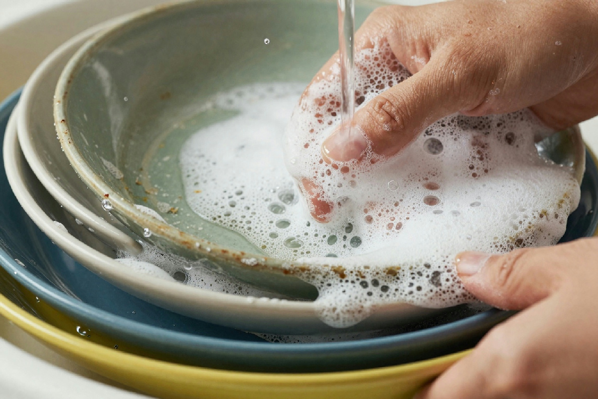 Sembra innocuo, ma ti espone a batteri nocivi: l'errore comune durante il lavaggio dei piatti