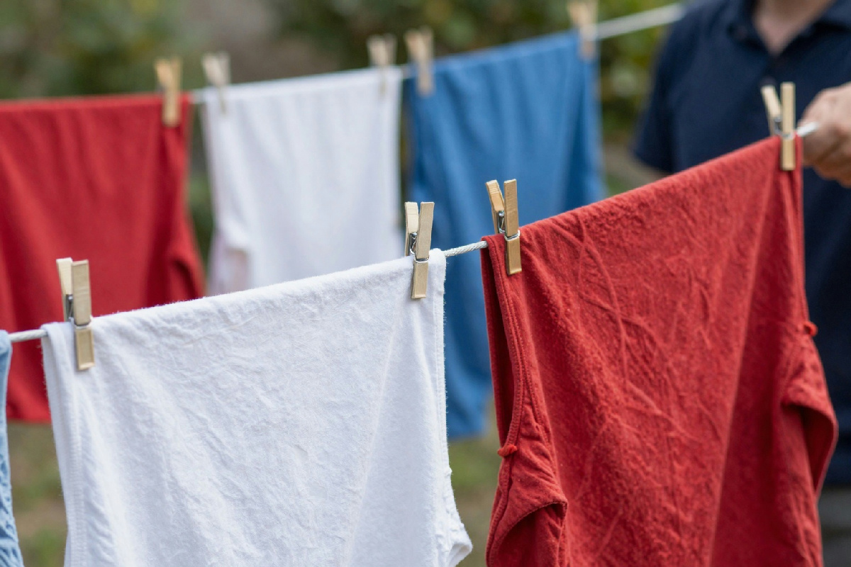 Stendi i panni dopo il lavaggio? Scopri il metodo delle 5 mosse per asciugarli in 7 minuti